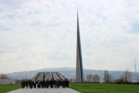 Участники конкурса “Воин мира” посетили достопримечательности Армении