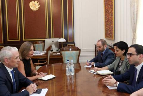 Avinian a reçu le Coordonnateur résident des Nations Unies