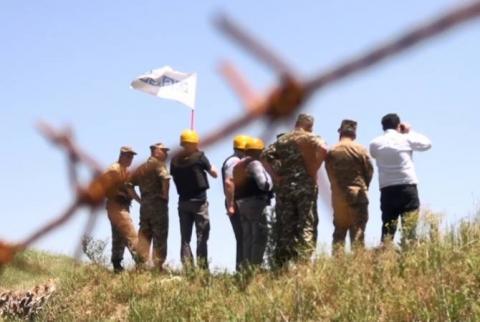 Surveillance de l'OSCE sur la ligne de contact des forces armées d'Artsakh et d'Azerbaïdjan