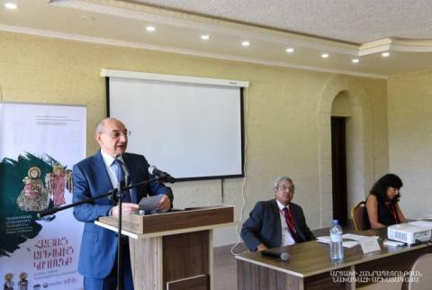President of Artsakh attends opening ceremony of international Armenian studies conference