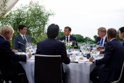 Մակրոնը G7-ի ղեկավարներին ժամացույցներ Է նվիրել օվկիանոսներում հավաքված պլաստիկից 