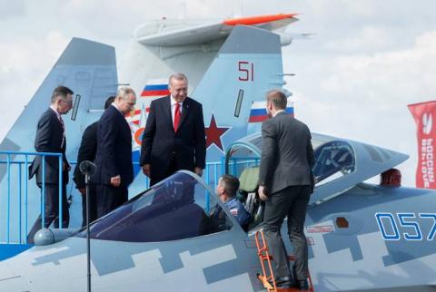 Турция заинтересована российскими истребителями Су-35 и Су-57