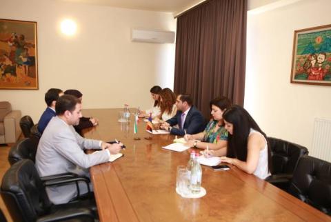 Նախարար Սուրեն Պապիկյանը հրաժեշտի հանդիպում է ունեցել Իրանի դեսպանի հետ