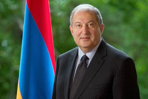Արմեն Սարգսյանը շնորհավորական ուղերձ է հղել Սլովակիայի նախագահին ազգային տոնի առթիվ 