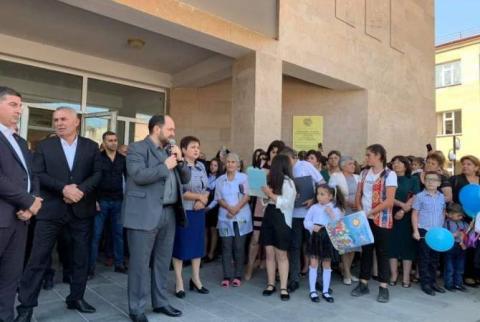 Արայիկ Հարությունյանը շրջայցը է կատարել Գեղարքունիքի մարզի դպրոցներում