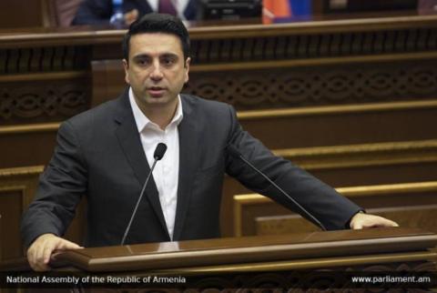 Alen Simonyan provides no details of “Civil Contract” Party board meeting