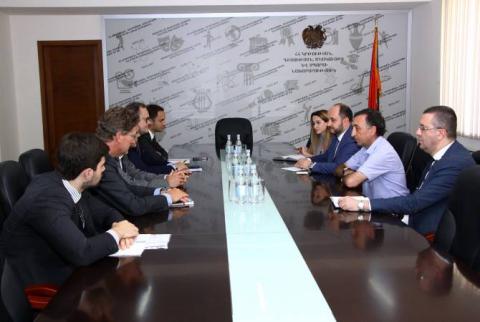 Արայիկ Հարությունյանն ընդունել է ֆրանսիական THALES Group ընկերության պատվիրակությանը