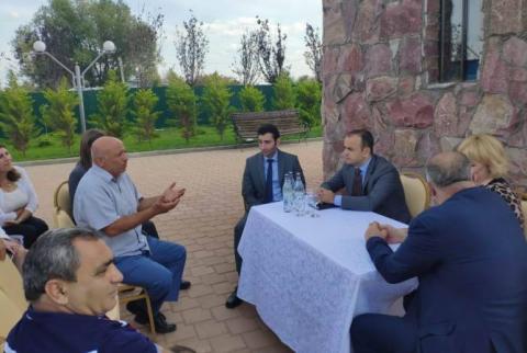 Заре Синанян встретился с представителями армянской общины города Химки