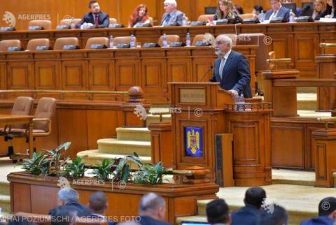 MP Varuzhan Voskanian calls on Romanian parliament to adopt Armenian Genocide resolution 