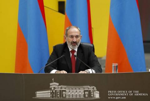  Conférence de presse du Premier ministre  Nikol Pashinyan