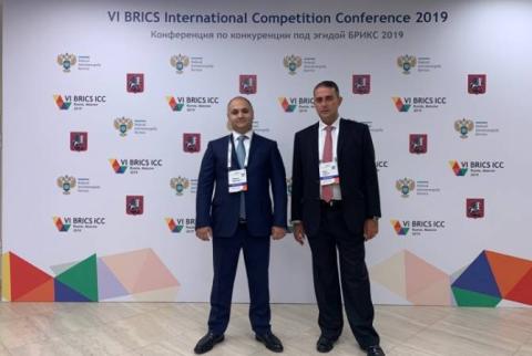 ՀՀ ՏՄՊՊՀ  նախագահը ելույթ է ունեցել է Հակամենաշնորհային քաղաքականության միջպետական խորհրդի նիստում