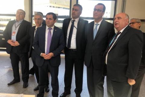 Սուրեն Պապիկյանը  հանդիպել է ԱԷՄ գործակալության գլխավոր  տնօրենի պաշտոնակատար Կորնել Ֆերուտայի հետ
