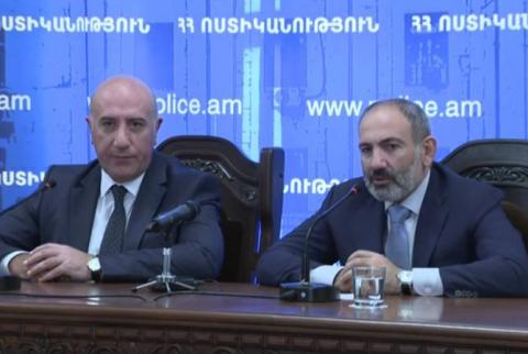PM Pashinyan introduces interim chief to police force 