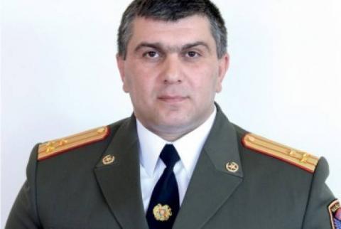 Commander of 3rd Army Corps Grigori Khachaturov bestowed with Major-General military rank