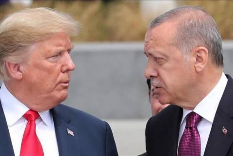 Turkey’s Erdogan holds phone talk with Trump