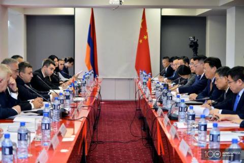 Կայացել է առևտրատնտեսական հարցերով հայ-չինական համատեղ հանձնաժողովի 10-րդ նիստը