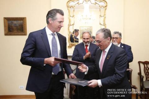 Շրջանակային համաձայնագրի ստորագրումը կնպաստի Հայաստան-Կալիֆոռնիա կապերի զարգացմանը