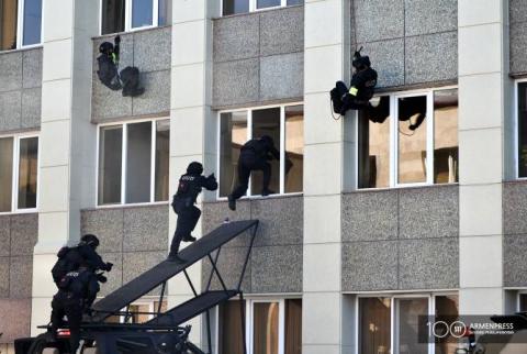 NSS elite special operations force conducts hostage situation anti-terror drills 