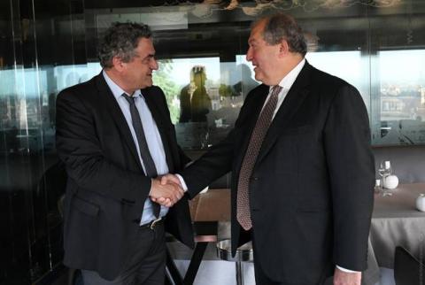 Le président Armen Sarkissian a rencontré le directeur de l’entreprise IBM 