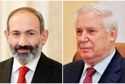 PM Pashinyan congratulates Nikolai Ryzhkov on birthday