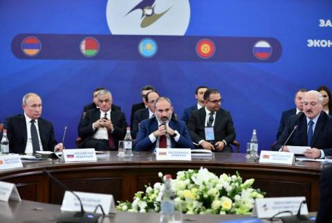 Eurasian Economic Union-Serbia talks on FTA completed, says Armenian PM at Yerevan summit 