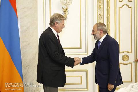PM Pashinyan highly appreciates Frank Pallone's pro-Armenian activities
