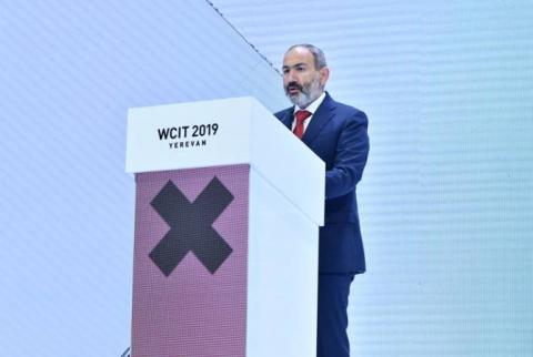 Armenia has every chance to become one of important tech centers globally, PM says at WCIT 2019