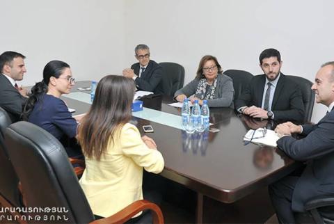 Աննա Վարդապետյանն ընդունել է Իտալիայի դատական բարձրագույն դպրոցի պատվիրակությանը