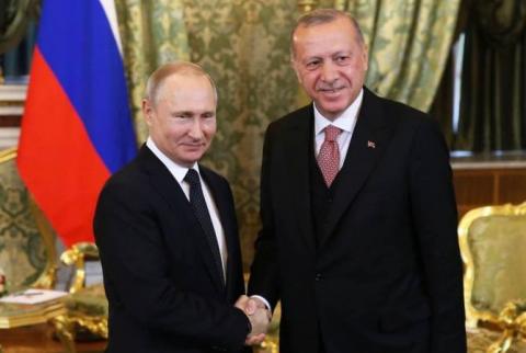 Putin invites Turkey’s Erdogan to visit Russia