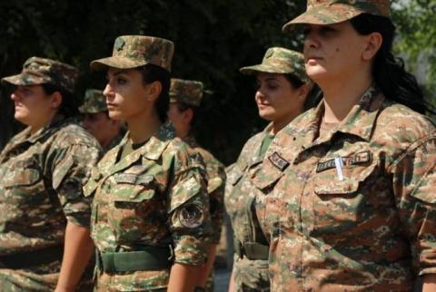 В ВС Армении создано подразделение для работы с женщинами-военнослужащими