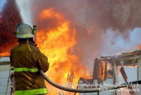 При пожаре  в доме  на  ереванской  ул. Батикяна погиб  один из жителей