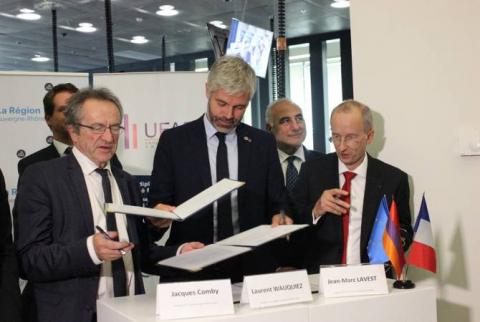 Օվերն-Ռոն-Ալպերի խորհրդի նախագահը խոստանում է 600 հազ. եվրոյով աջակցել UFAR20+ կամպուսի կառուցմանը