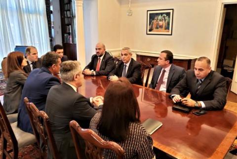 Artsakh's FM starts working visit to United States 