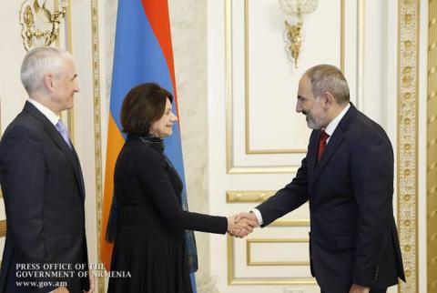 Armenian PM receives delegation led by UN Under-Secretary-General Rosemary DiCarlo