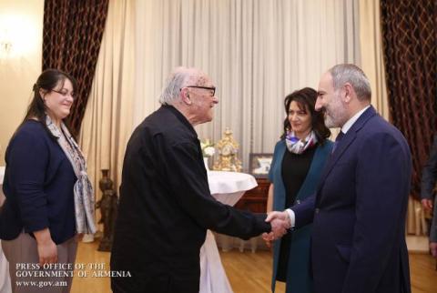 PM Pashinyan and Anna Hakobyan attend event dedicated to conductor Yuri Davtyan’s 90th anniversary
