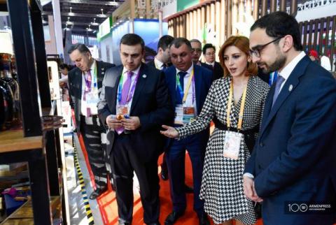 Armenia’s delegation participates in China International Import Expo in Shanghai