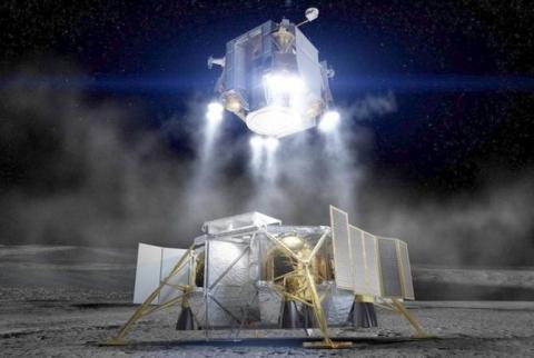 Корпорация Boeing представила NASA проект аппарата для высадки астронавтов на Луну