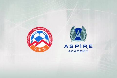 Федерация футбола Армении будет сотрудничать с Академией “Aspire”