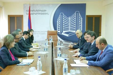 Տիգրան Խաչատրյանը հանդիպել է Միջազգային ֆինանսական կորպորացիայի  տարածաշրջանային ղեկավարին