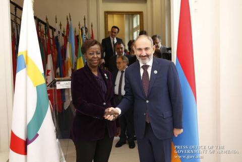Armenia is committed to act for the sake of OIF – Pashinyan meets with OIF Gen.-Sec.