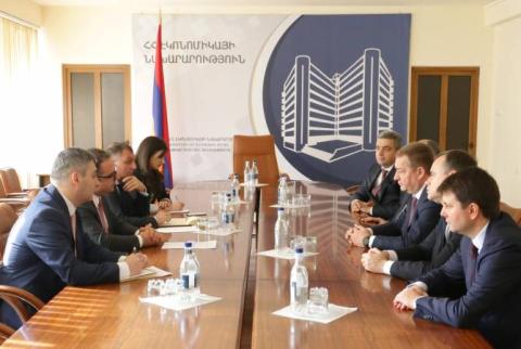 Տիգրան Խաչատրյանն ընդունել է ՌԴ Պետական գույքի կառավարման դաշնային գործակալության ղեկավարին
