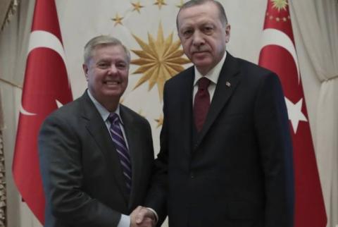 Senator Lindsey Graham blocks Armenian Genocide resolution after meeting with US, Turkish presidents