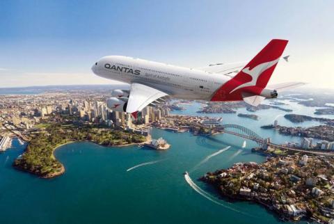 Succès d'un premier vol direct de Qantas entre Londres et Sydney