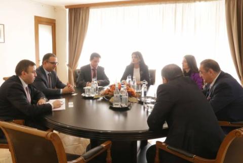 Տիգրան Խաչատրյանն ընդունել է Վրաստանի «Գործընկերային ներդրումային հիմնադրամի» ղեկավարին