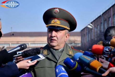 Movses Hakobyan appointed head of Military Oversight Service of Defense Ministry