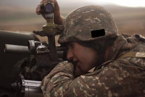 В одной из артиллерийских воинских частей 5-го соединения ВС Армении прошли  учения