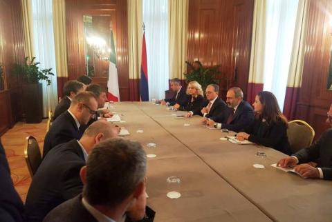 Armenian PM meets with Vice President of Lombardy