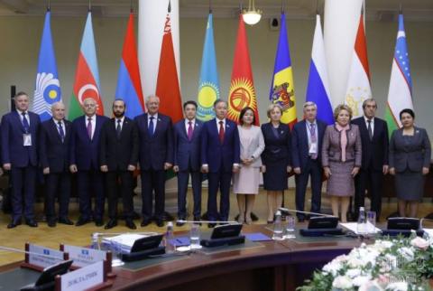 Speaker Mirzoyan participates in meeting of CIS Inter-Parliamentary Assembly Council