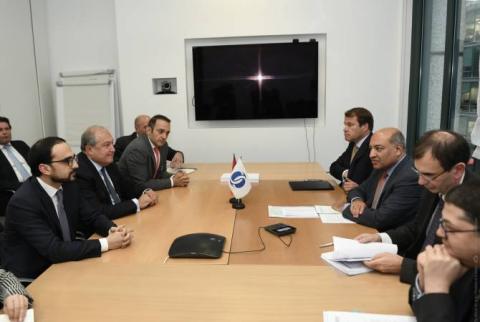 President Sarkissian reaffirms Armenia’s proposal to host 2021 EBRD annual meeting