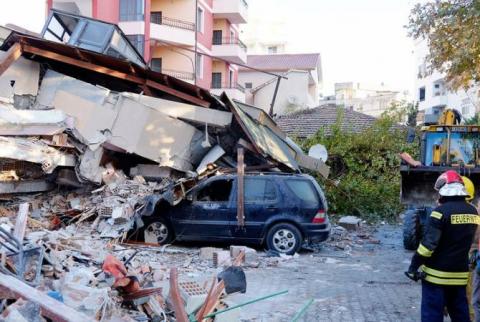 Число жертв землетрясения в Албании увеличилось до 16